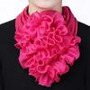 Novo estilo europeu e americano flor de colarinho que combina com tudo flor de colarinho moda estilo coreano colarinho de celebridade da internet colarinho falso variedade flor de colarinho lenço feminino capa