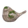 Enfeites de Paisagismo Externo, Decorações de Pássaros de Pedra, Artesanato de Resina, Decorações Simples para Sala de Estar, Varanda, Jardim e Pátio