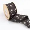 Patrón vertical ondulado cinta de crisantemo moño diy accesorios para el cabello suministros para mascotas cinta ropa cinta de embalaje floral
