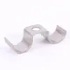 Braçadeira de tubo de ferro braçadeira simples para tubo braçadeira dupla para tubo braçadeira de tubo de ferro tipo U braçadeira fixa para tubo atacado em grandes quantidades