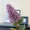 Venta al por mayor de fábrica de flores de hortensia otoñal de alto valor de color, simulación de flores para bodas, arreglos florales, accesorios de fotografía, decoración de jardín Monet