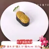 Brinquedos de comida modelo sushi simulação alimentos japoneses unissex plástico adereços decorativos salmão camarão cru