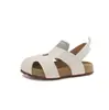 Sandalias Infantiles Estilo Coreano 2026 Verano Nuevos Zapatos Casuales para Niños Zapatos para Bebés de Exterior Niñas Zapatos de Playa Cerrados de Punta Modernos