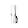 Acero Inoxidable 304 Cubiertos de Cuchara y Tenedor para Niños Tierno Set de Cuchara y Tenedor para Comer Sopa Arroz Seco Postre para Bebés Pequeños