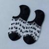 Calcetines de Verano para Mujer Versión Coreana Finos Transparentes con Puntos Seda de Cristal Boca Baja Japoneses Lindos Estudiante Versátiles Calcetines Transparentes de Barco