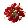 Cabezas de flores de lila artificiales, cabezas de flores falsas de tela de seda multicolor, decoración de boda, accesorios DIY hechos a mano, stock de fábrica, transfronterizo