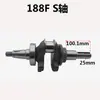 188/190F Peças para Motor a Gasolina Conjunto Completo Extrator Carburador Cárter Filtro de Ar Tanque de Combustível Pistão