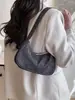 Bolso de Hombro Textura Literaria Estilo Coreano para Mujer 2025 Nuevo Estilo Pequeño Fresco Bolso de Axila Moda Ins Bolso de Hombro Bolso de Mano