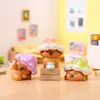 Nova Caixa Surpresa Tendência Venda Quente Chapéu Capivara Decoração de Mesa Infantil Capivara Presente de Feriado