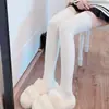 Calcetines Transpirables de Color Sólido con Rayas Verticales Hasta la Rodilla Que No se Deslizan Hacia Abajo, Calcetines Largos Cómodos y Duraderos con Ligera Compresión para Efecto Moldeador y Adelgazante, Hermosos Calcetines para Piernas para Mujer