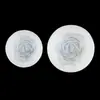 DIY assando peônia molde de silicone aromaterapia gesso vela molde fondant bolo molde pudim de chocolate