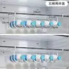 Estante de Almacenamiento para Latas de Bebida de Refrigerador Estante de Cocina Tipo Colgante Organizador de Cerveza en Lata Cola Leche Colgador