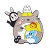 Personajes de Dibujos Animados de Venta Caliente Transfronteriza Anime Periférico Secundario Insignia Metálica Broche Accesorios para Ropa Bolsas Insignia de Pintura