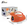 SING-E ZQS-M32 Subwoofer Portátil Impermeable Alto Volumen DJ Bluetooth Altavoz Cuadrado Baile Cuadrado