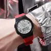 Reloj Deportivo Estudiantil Transfronterizo Multifuncional Esfera Redonda Grande Reloj Despertador Impermeable Luminoso Astronauta Reloj Electrónico