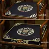 Almofada de Sofá Mogno Estilo Chinês Cadeira Banqueta Poltrona Madeira Maciça Cadeira Chapéu Oficial Esponja Látex Almofada de Cadeira de Jantar Almofada de Cadeira de Chá Verão