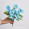 Buquê de Flores Artificiais Flor Persa Simulação Flor Estrela Céu Cheio 10 Cabeças Decoração de Flor Artificial Ornamentos para Arranjo de Flores Margaridas Mesa de Centro da Sala de Estar