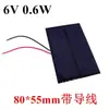 Placa Adesiva Solar Painel Solar Policristalino 12V5V6V Bateria Recarregável DIY Painel Fotovoltaico Placa de Geração de Energia Brinquedo