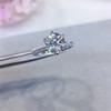 Mitad del país Anillo de Diamante Mosan Fidelidad Anillo de Diamante Mosan Soporta cualquier revisión de agencia de tasación