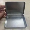 Caja Rectangular de Hojalata para Guardar Té, Dulces, Memorias USB y Galletas