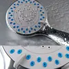 Cabezal de ducha de mano de tres funciones presurizado cabezal de ducha de baño juego de cabezal de ducha ventas directas de fábrica