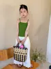 Aimobebbe 2026 Producto Nuevo de Verano para Niñas Top de Tirantes Dopamina Refrescante y Dulce de Alta Elasticidad sin Mangas