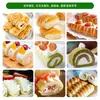 Máquina Decoradora Automática de Pasteles y Pan, Equipo Cuantitativo para Arte Latte con Crema, Equipo de Soporte para Línea de Producción de Pan y Pasteles