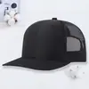Gorra de malla microplegada Richardson 112 gorra de conductor de camión personalizada protección solar exterior visera sombrero de béisbol de bloque de color transfronterizo