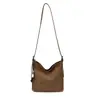 Bolso Tejido Estilo Coreano Ins Retro Chic Colorido de Moda Bolso de Playa para Vacaciones Gran Capacidad Bolso de Hombro a la Moda
