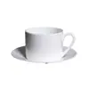 Atacado do Fabricante Conjunto de Xícara e Pires de Café de Cerâmica Conjunto de Xícara de Osso Porcelana Presente Xícara de Chá para Hotel Restaurante Logotipo Personalizado