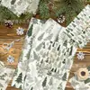 Papel de Seda Árbol de Navidad Acuarela Wx148 17g Papel de Envoltura a Prueba de Humedad para Dulces de Regalo Decoración de Bosque Papel de Seda