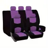 Funda Universal para Asiento de Coche de Comercio Exterior Mexicano, Europeo y Americano, Set de 9 Piezas Planas, Funda Universal para Cojín de Asiento para Todas las Estaciones