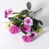 Enfeites de Decoração para Casa Simulação Pequena Flor de Cerejeira de Outono Mesa de Jantar Mesa de Chá Decoração Pastoral Buquê Falso Flor de Casamento