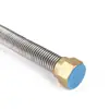 Tubo Corrugado de Acero Inoxidable 304 1/2 Pulgada Resistente a Explosiones para Agua Caliente y Fría Manguera Metálica Flexible Tubería de Agua Tubería de Entrada para Grifo Calentador de Agua Alta Presión