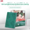 3m Esponjas Scotch-Brite Nº 96, Pano Especial para Lavar Louça para Catering, Pano de Limpeza para Cozinha, Pano para Limpeza de Aço Inoxidável, Pacote com 20, Desengordurante