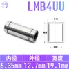Suministro de Rodamientos Lineales Lmb3Uu Lmb4Uu Lmb5Uu Lmb6Uu Lmb8Uu Rodamientos Lineales en Pulgadas