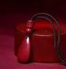Coleção de Pingentes Naturais de Cinábrio e Areia Roxo-Dourada, Colares de Casal do Ano Zodiacal, Atacado e Dropshipping de Joias e Presentes de Feira Livre
