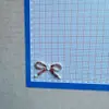 Novos Acessórios de Laço de Gravata Xadrez para DIY Laços de Cabelo Presilhas de Cabelo Charms para Sapatos Acessórios para Capa de Celular Atacado