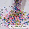 Super excelente 2/3MM fosco transparente cor sólida bege feito à mão DIY colar pulseira acessórios de cabelo miçangas soltas material para acessórios de joalheria