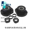 Rolamento de Mancal Tipo Flange Guiado com Rolamento Duplo Bfu31-6800Zz-20-35-45-50 Tipo Embutido