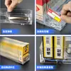Suporte de Cigarro Empurrador Automático de Cigarros Camada Dupla Empurra-Puxa Suporte de Cigarro para Supermercado Rack de Exibição de Caixas de Cigarro Empurrador de Cigarro Armário de Cigarros