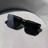 Gafas de sol de una pieza de estilo influencer de moda con montura cuadrada para hombre y mujer, montura grande, adelgazantes, retro, a la moda, accesorios para fotos de vacaciones
