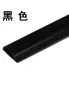 Canaleta de Alambre de Aleación de Aluminio Grano de Madera Amarillo Negro Blanco Rojo Dorado Curva Semicírculo Anti-Paso Piso Hebilla Metálica Canaleta de Alambre de Presión Instalación en Superficie