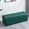 Centro Comercial Banco de Descanso Peluquería Sofá Taburete Pasillo Taburete para Cambiar Zapatos Fila Recta Taburete Rectangular con Almacenamiento Cuero Muelle Taburete Doméstico