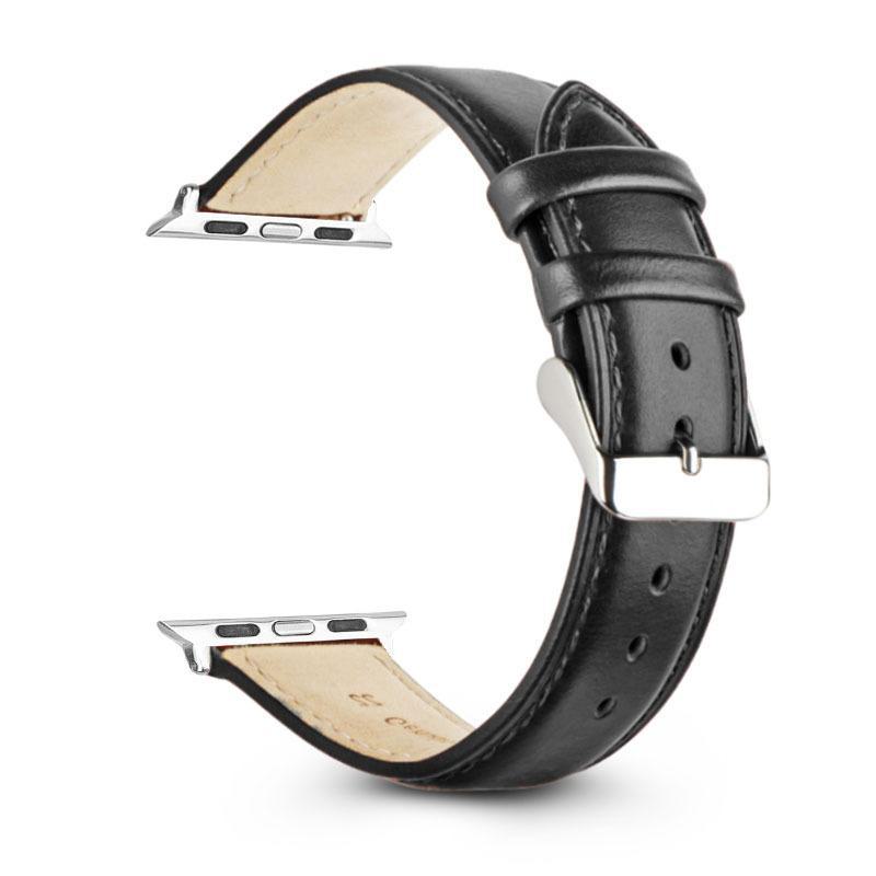 苹果油皮黑色 带生耳连接器