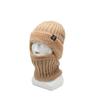 En invierno, sombrero de lana cálido para abuela madre de personas de mediana edad y ancianos, sombrero para hombre mayor, sombrero grueso para ciclismo con protección para los oídos para hombres