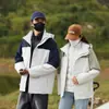 Chaqueta Downstorm Tres en Uno para Mujer con Forro de Grafeno Set de Dos Piezas Impermeable Cortavientos Ropa de Senderismo y Montañismo para Hombre Estampado de Logo