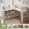 Mesa de Canto, Mesa de Estudo, Estante, Mesa de Toucador Semi-Fechada com Cama Integrada, Mesa de Computador, Mesa para Quarto/Escritório em Casa