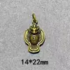Accesorios estilo Xizang Pulsera de Cuentas de Buda Colgante Lateral Amarillo Colgante Pequeño un Ram Dai Zaki