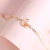 Pulsera Original de Estrella y Luna Unicornio para Mujer, Plata Pura, Diseño de Nicho, Nuevo Estilo Chino, Pulsera de Caballo Linda de Moda, Joyería con Encanto Juvenil